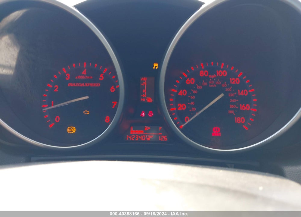 2010 MAZDA SPEED3 SPORT VIN: JM1BL1H33A1296678