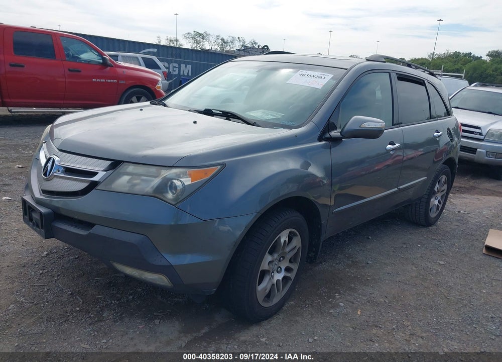 2008 ACURA MDX TECHNOLOGY PACKAGE VIN: 2HNYD28628H543170