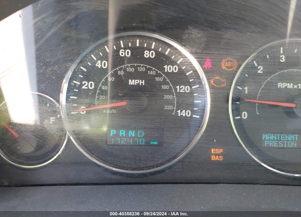 2006 JEEP GRAND CHEROKEE LIMITED VIN: 1J4HS58N56C117309