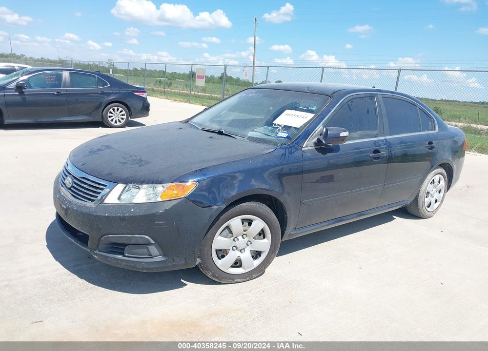 2009 KIA OPTIMA LX VIN: KNAGE228695296671