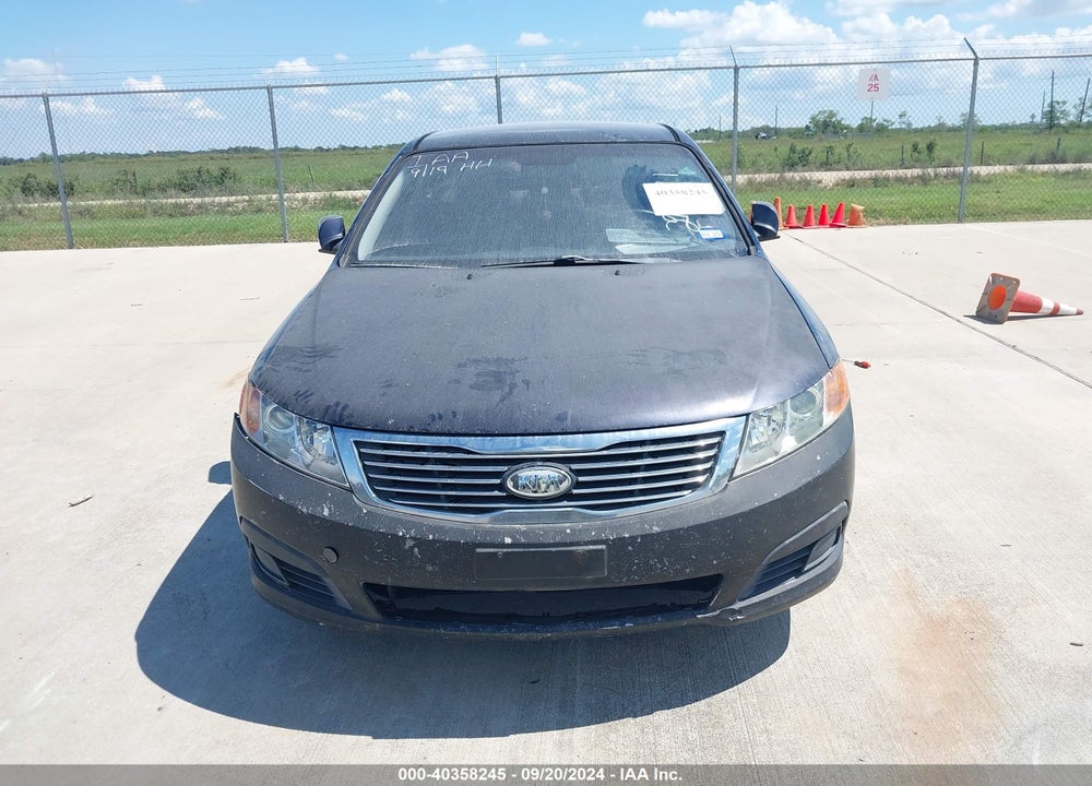 2009 KIA OPTIMA LX VIN: KNAGE228695296671