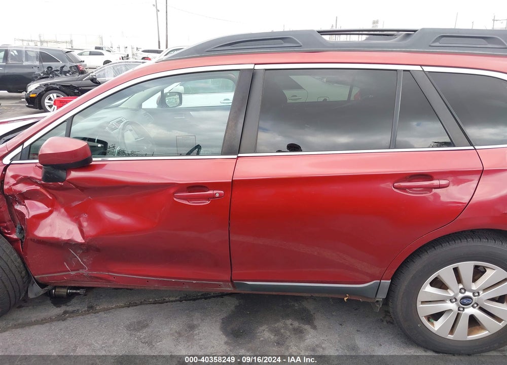 2017 SUBARU OUTBACK 2.5I PREMIUM VIN: 4S4BSADC1H3200677