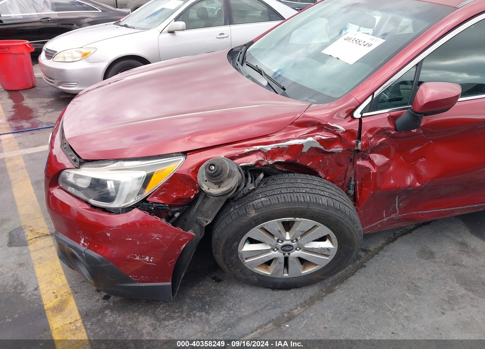 2017 SUBARU OUTBACK 2.5I PREMIUM VIN: 4S4BSADC1H3200677
