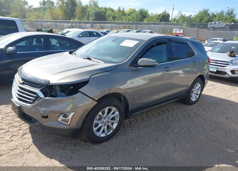 2019 CHEVROLET EQUINOX LT VIN: 3GNAXUEV1KS516186