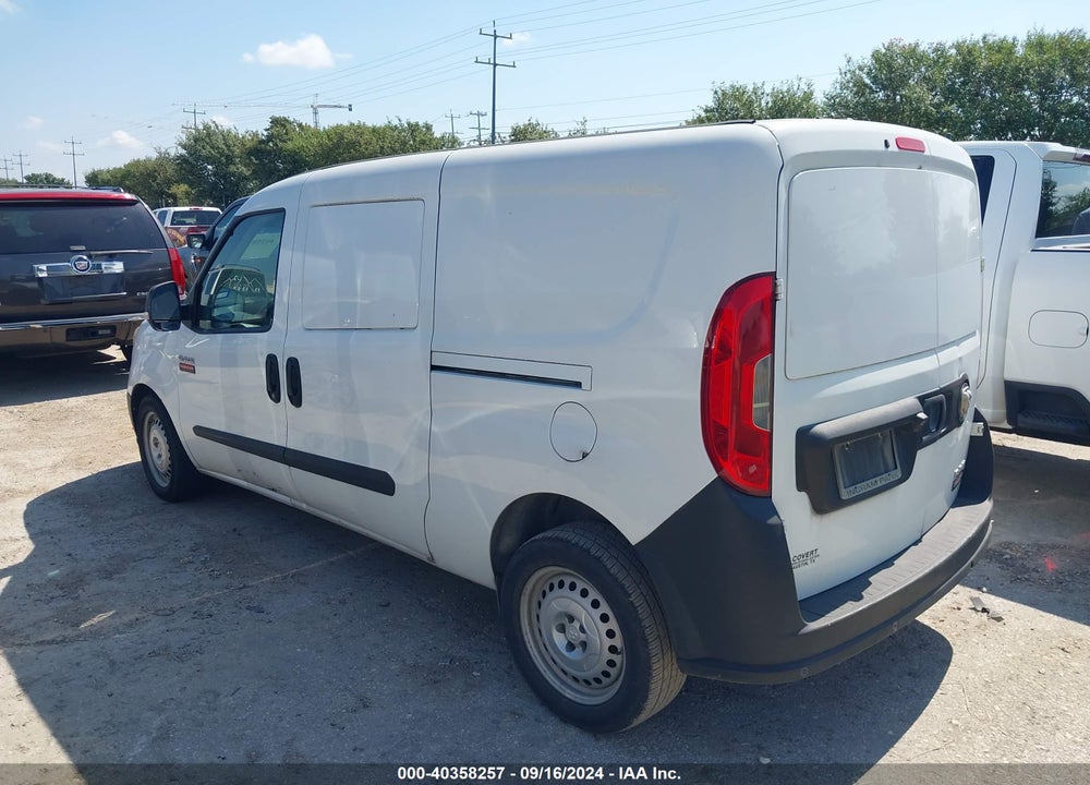 2017 RAM PROMASTER CITY TRADESMAN VIN: ZFBERFAB7H6E17855