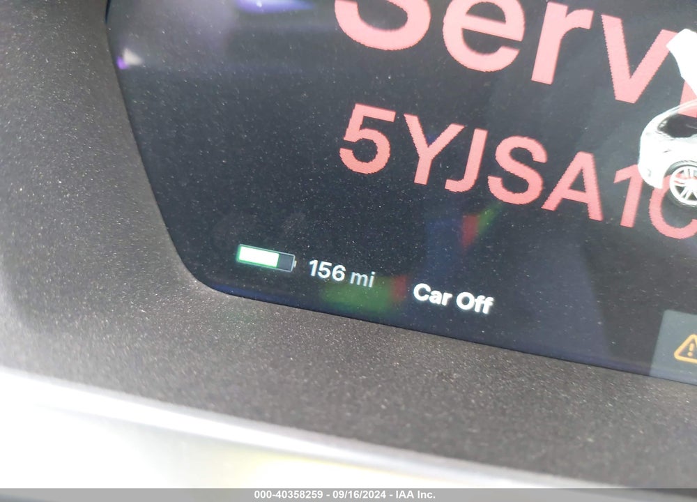 2013 TESLA MODEL S VIN: 5YJSA1CN2DFP27666