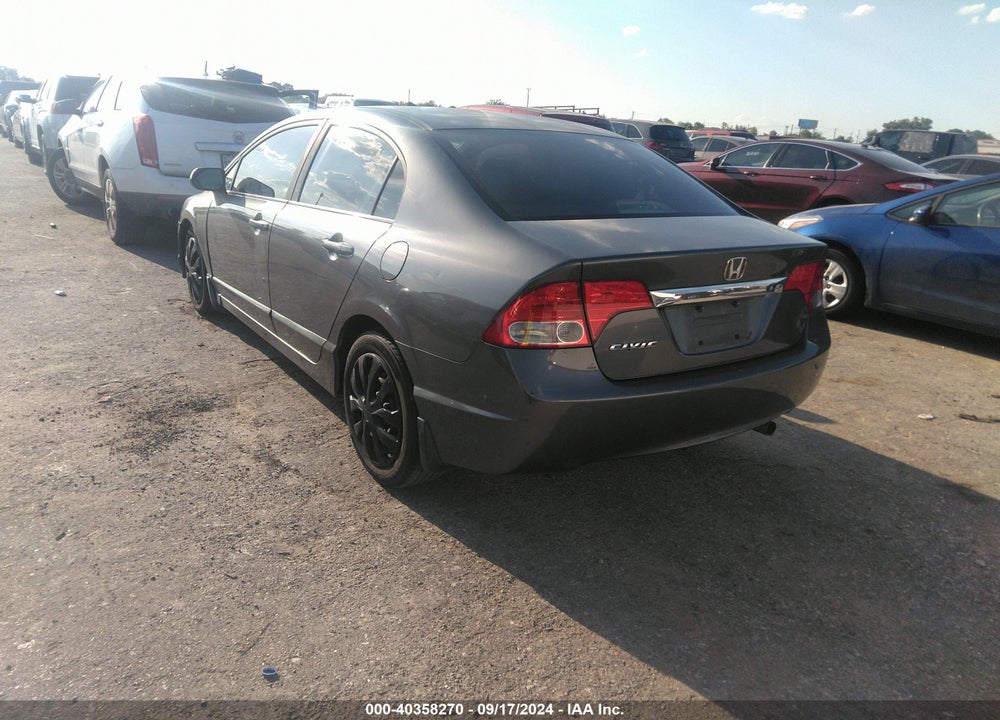 2009 HONDA CIVIC LX VIN: 19XFA16589E032425