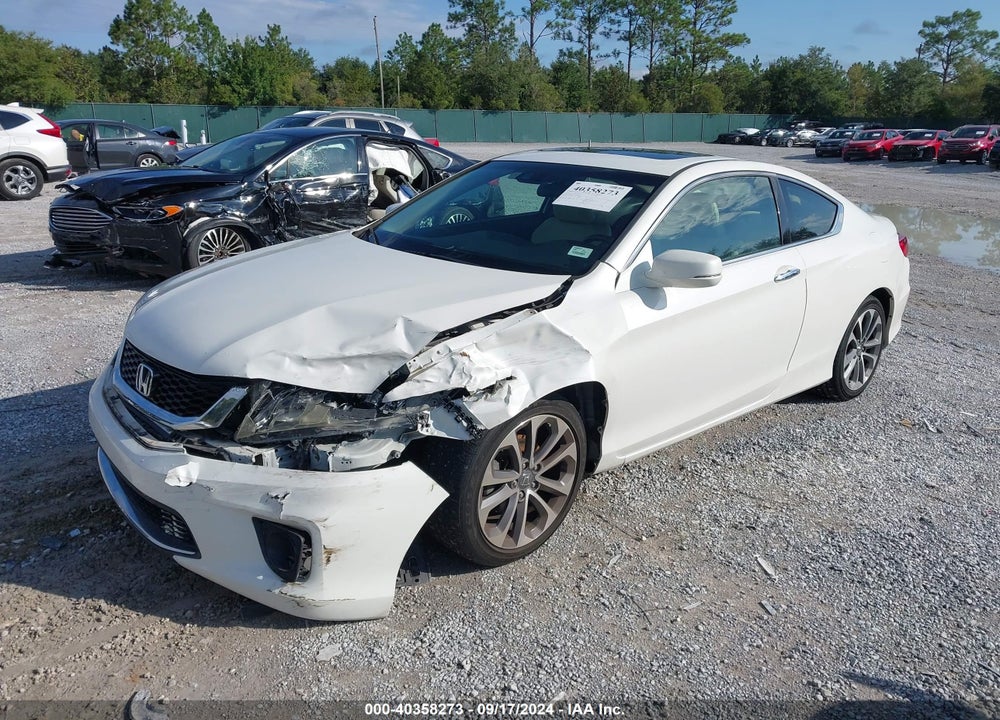 2013 HONDA ACCORD EX-L V-6 VIN: 1HGCT2B89DA012250