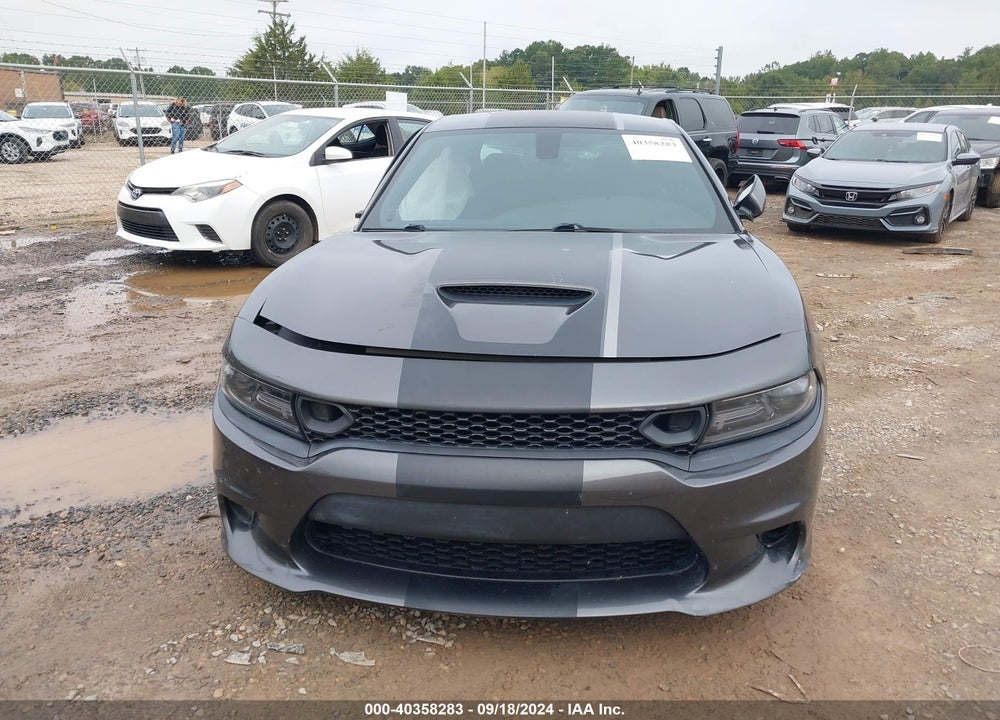 2019 DODGE CHARGER SCAT PACK VIN: 2C3CDXGJ8KH734154