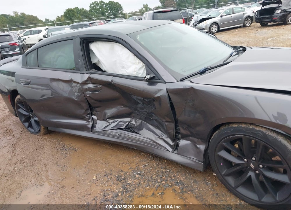 2019 DODGE CHARGER SCAT PACK VIN: 2C3CDXGJ8KH734154
