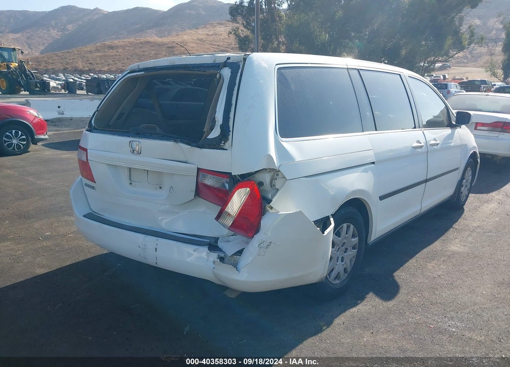 2007 HONDA ODYSSEY LX VIN: 5FNRL38257B092353