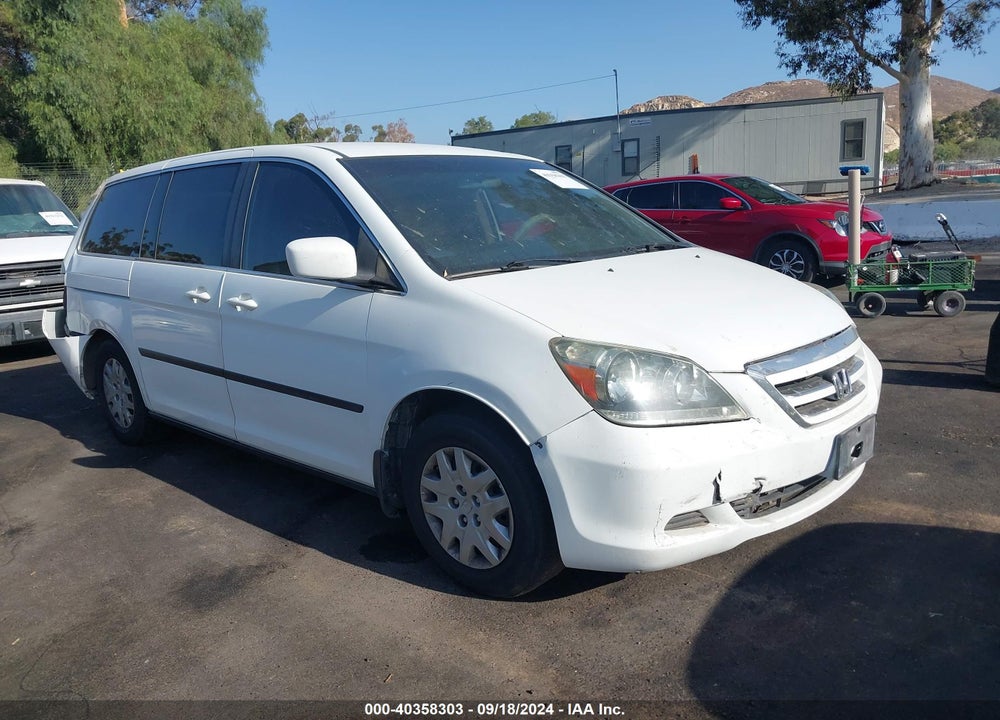 2007 HONDA ODYSSEY LX VIN: 5FNRL38257B092353