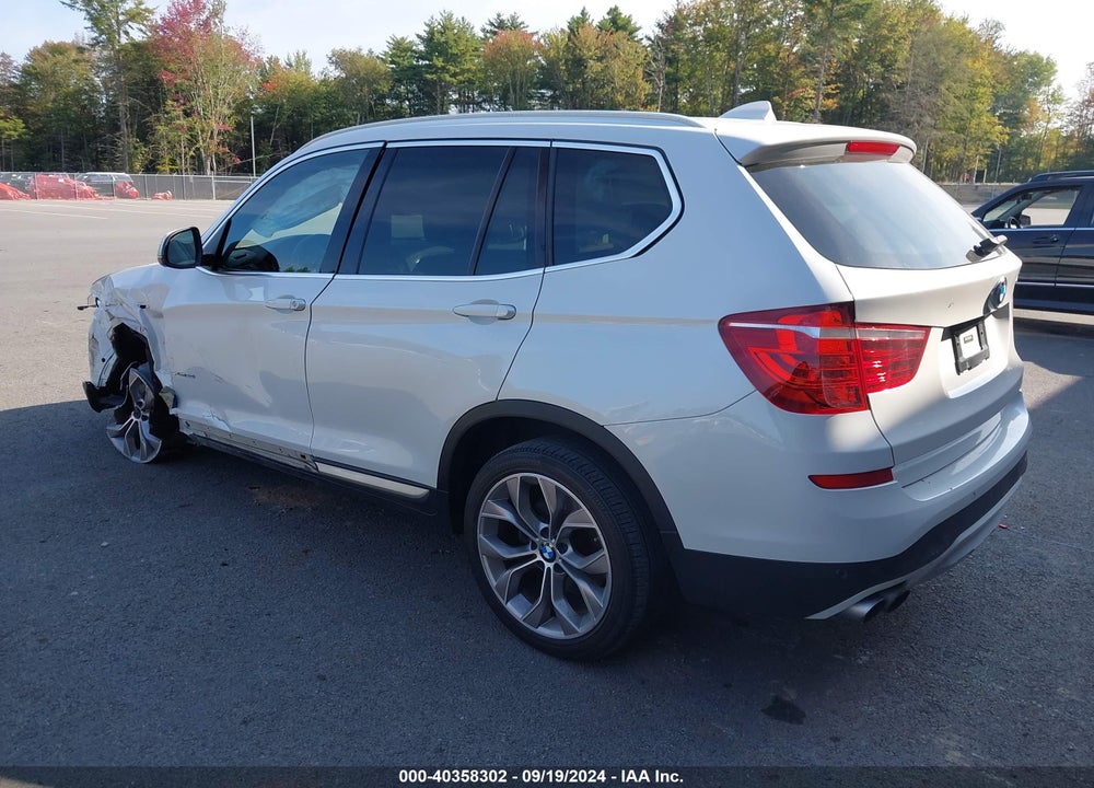 2016 BMW X3 XDRIVE28I VIN: 5UXWX9C51G0D91222
