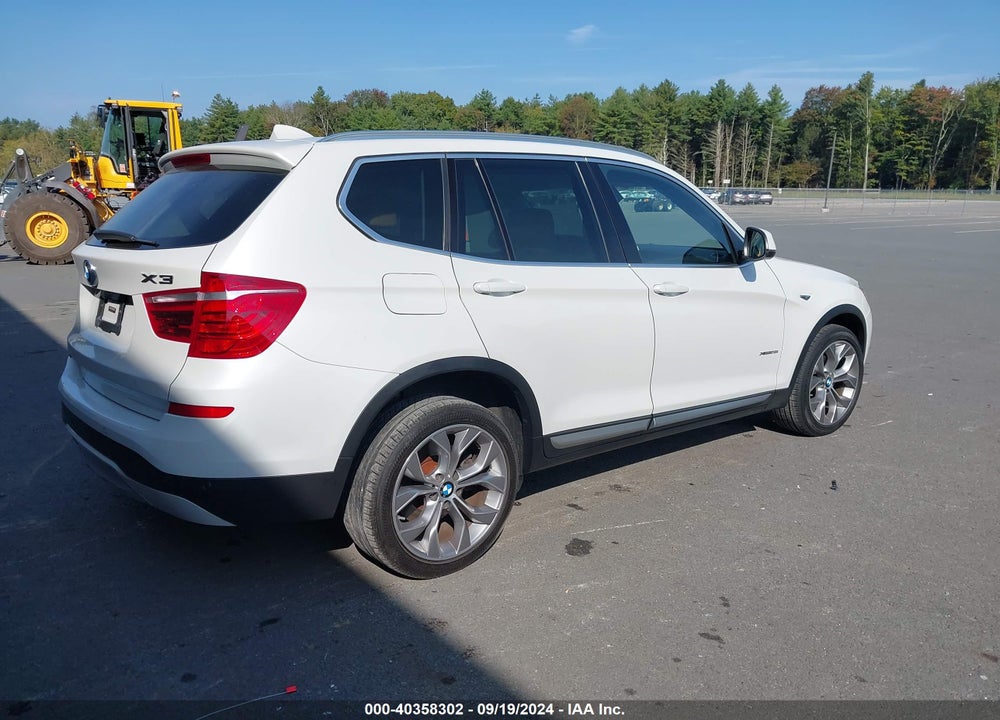 2016 BMW X3 XDRIVE28I VIN: 5UXWX9C51G0D91222