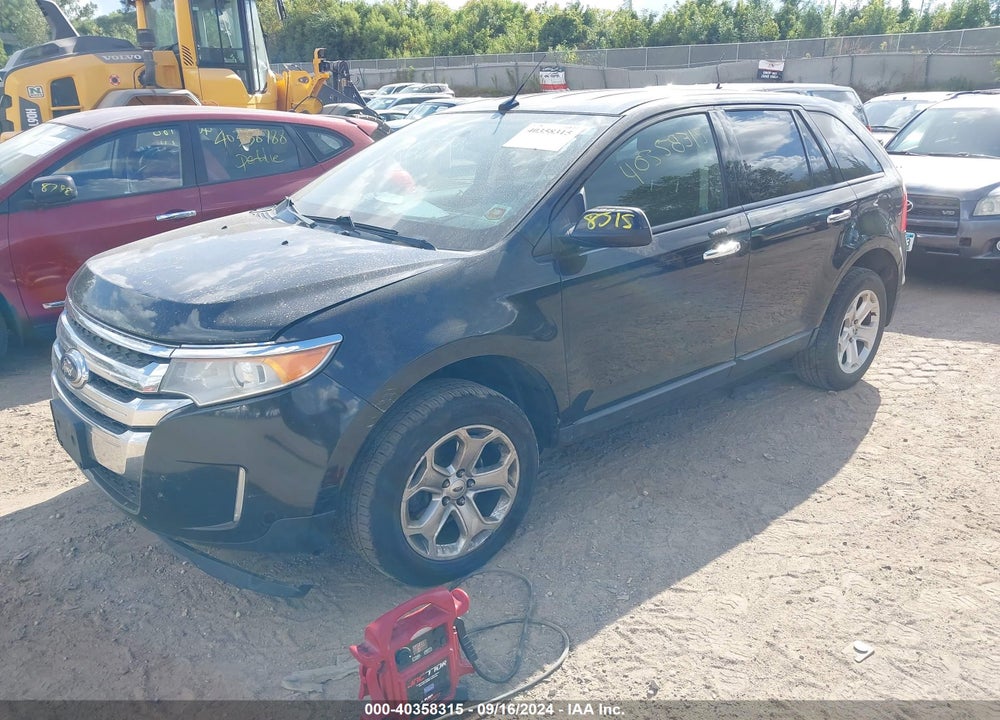 2011 FORD EDGE SEL VIN: 2FMDK4JC3BBA88454