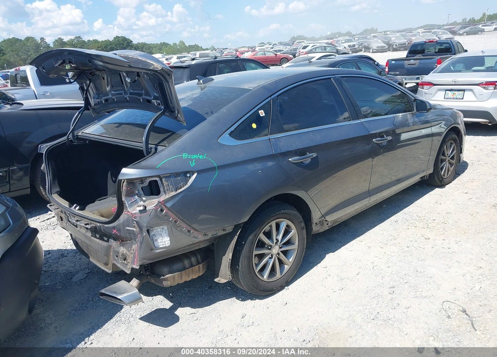 2019 HYUNDAI SONATA VIN: 5NPE24AF4KH739257