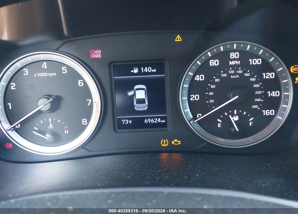 2019 HYUNDAI SONATA VIN: 5NPE24AF4KH739257