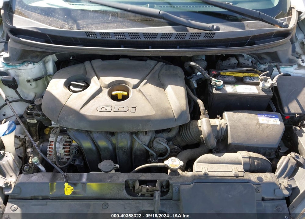 2014 HYUNDAI ELANTRA VIN: KMHDH6AH7EU025765