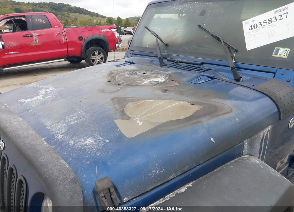 2009 JEEP WRANGLER X VIN: 1J4FA24109L741115