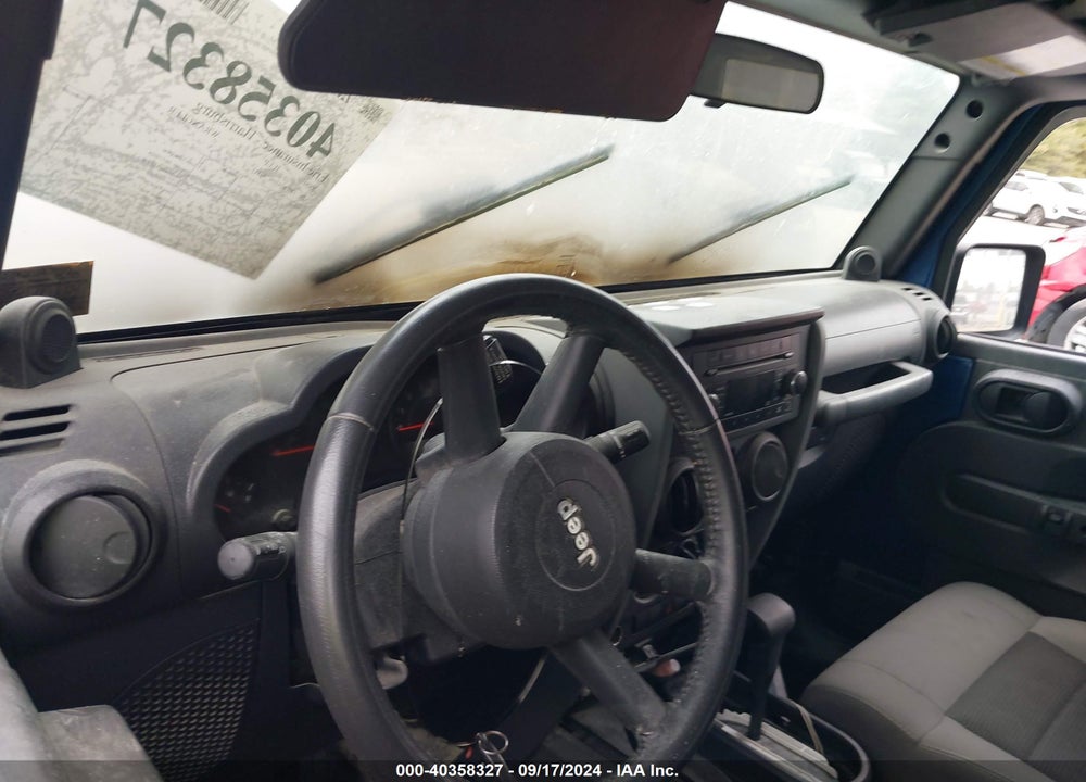 2009 JEEP WRANGLER X VIN: 1J4FA24109L741115
