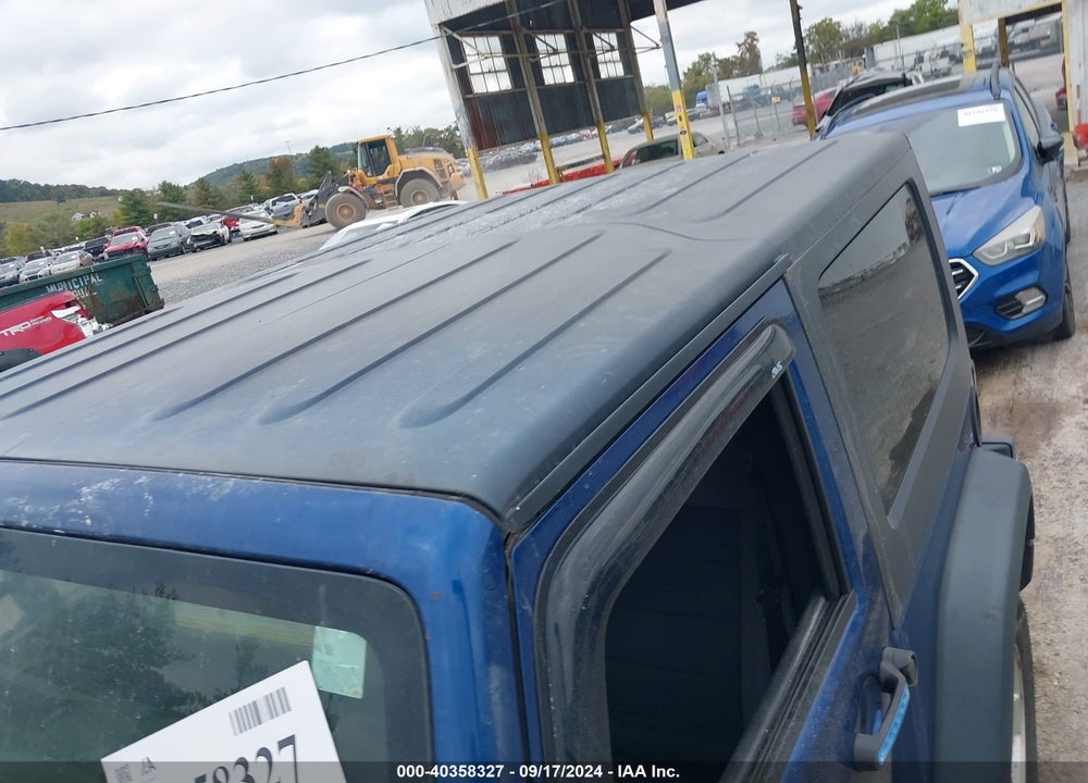 2009 JEEP WRANGLER X VIN: 1J4FA24109L741115