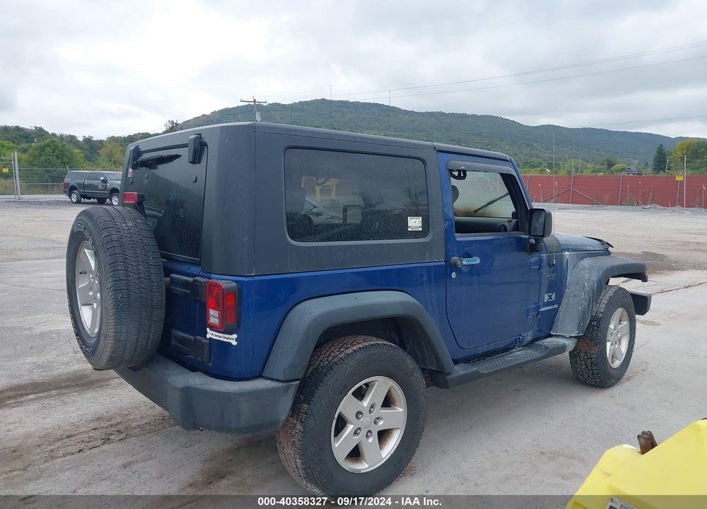 2009 JEEP WRANGLER X VIN: 1J4FA24109L741115