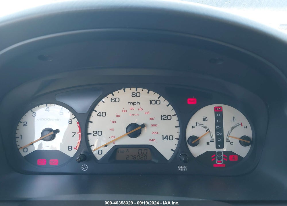 1999 HONDA ACCORD EX V6 VIN: 1HGCG165XXA008694