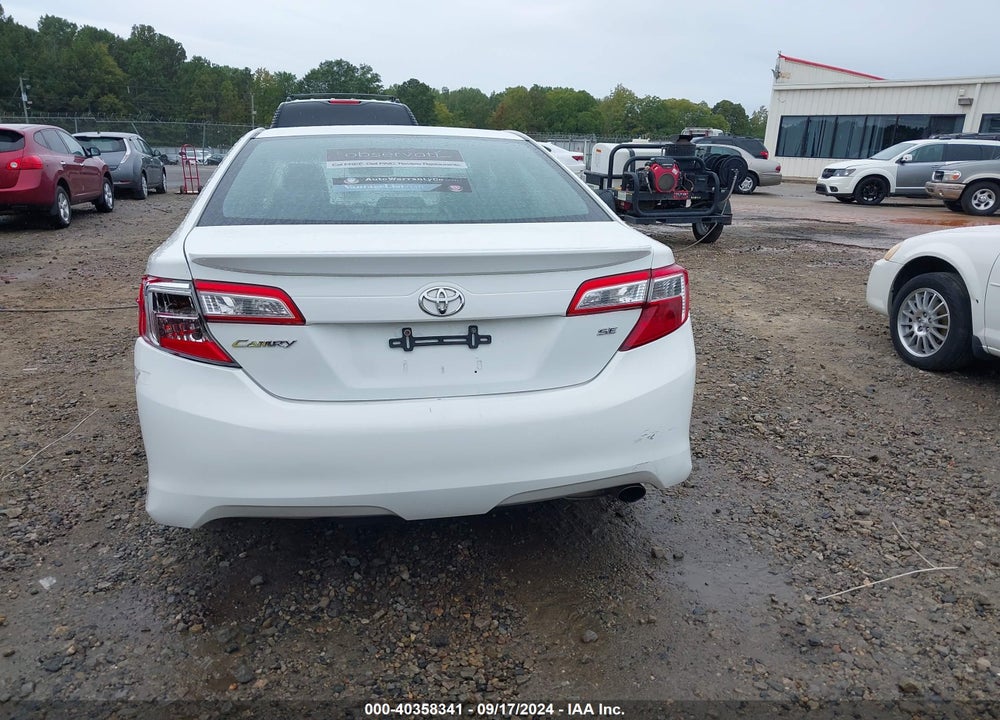 2012 TOYOTA CAMRY SE VIN: 4T1BF1FK0CU503493