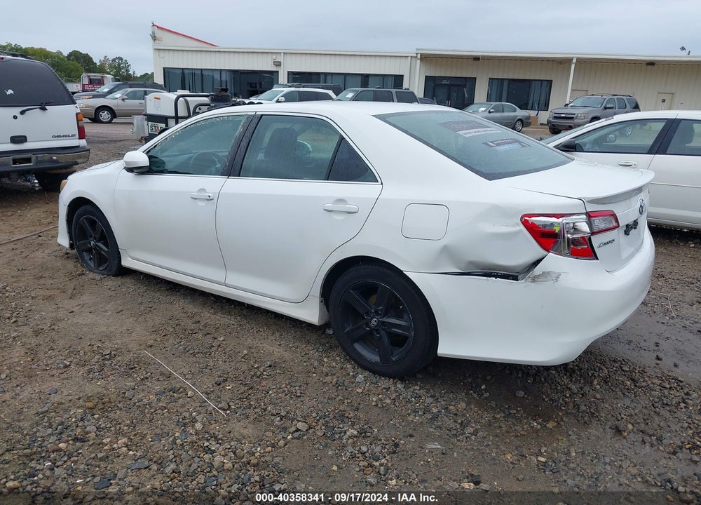 2012 TOYOTA CAMRY SE VIN: 4T1BF1FK0CU503493
