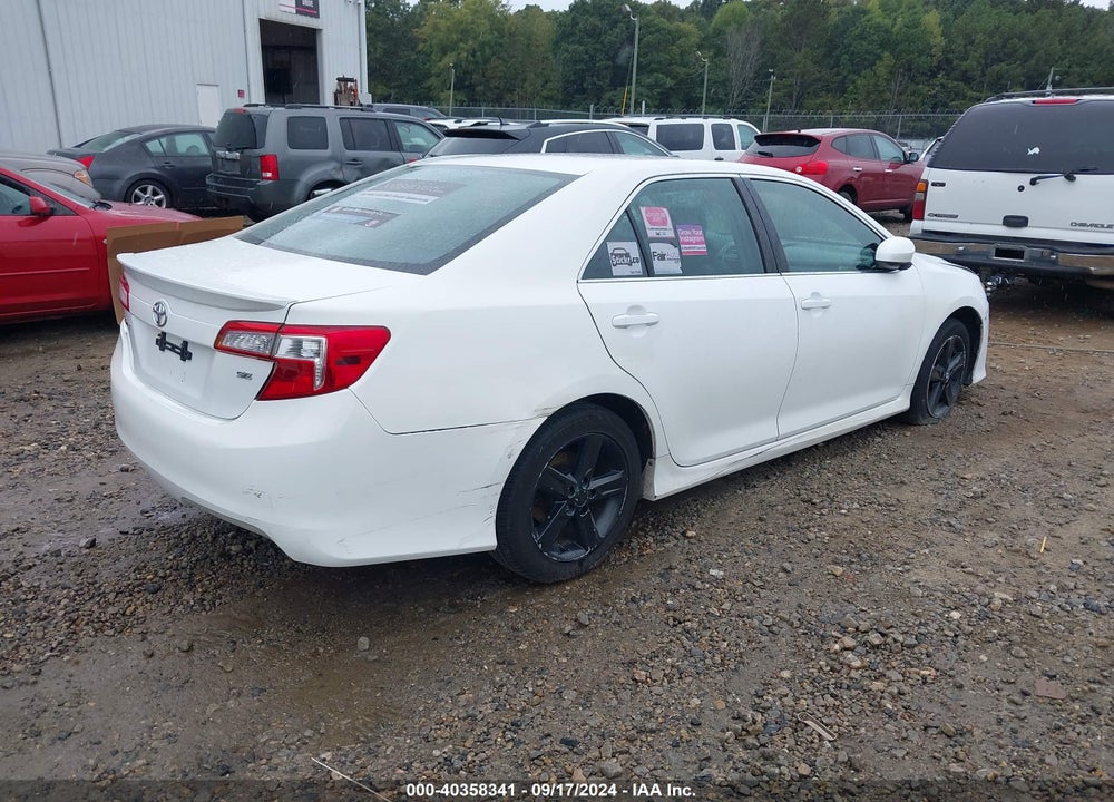 2012 TOYOTA CAMRY SE VIN: 4T1BF1FK0CU503493