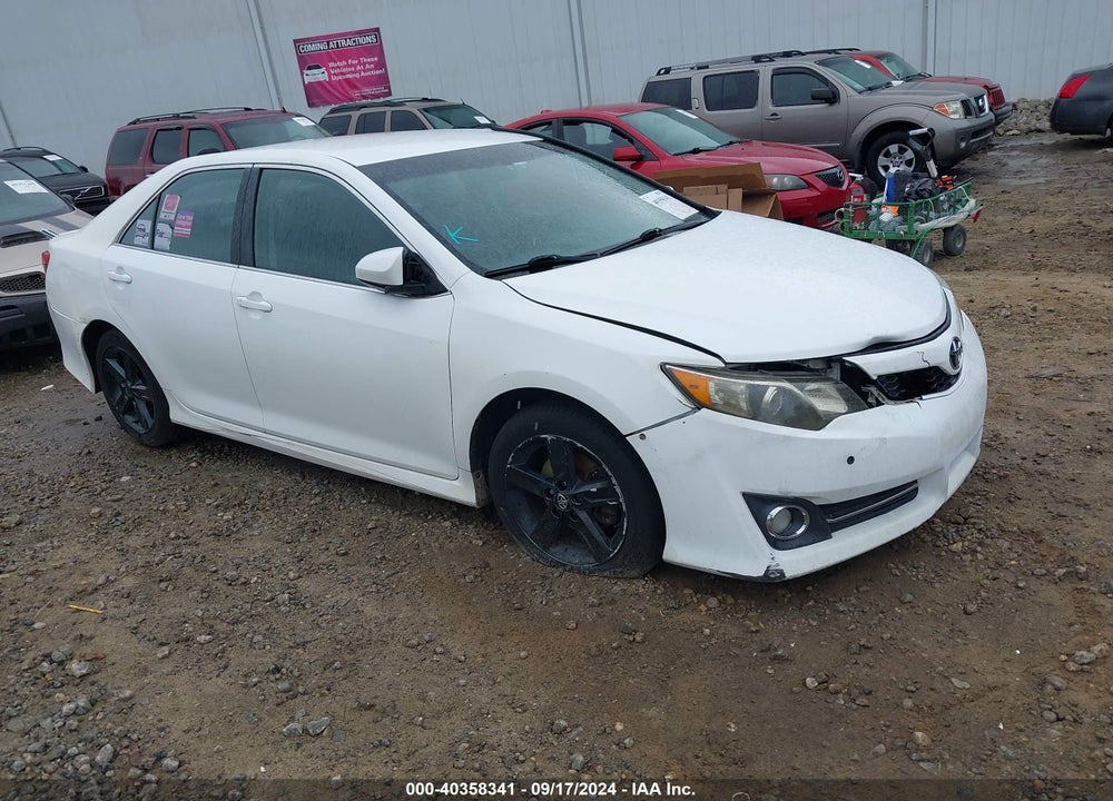 2012 TOYOTA CAMRY SE VIN: 4T1BF1FK0CU503493