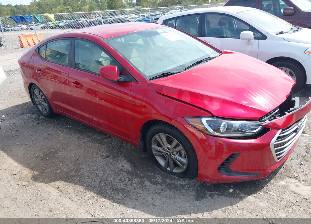2018 HYUNDAI ELANTRA SEL VIN: 5NPD84LF0JH311482