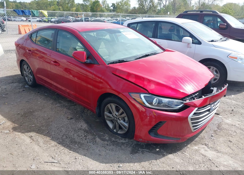 2018 HYUNDAI ELANTRA SEL VIN: 5NPD84LF0JH311482