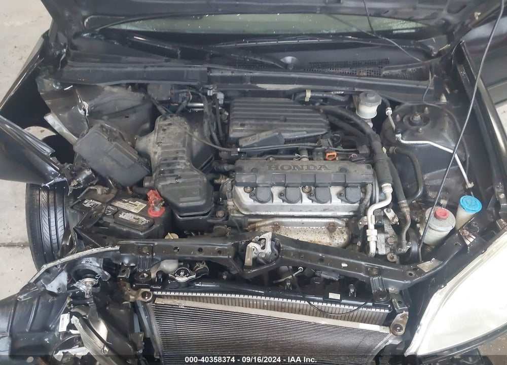 2002 HONDA CIVIC LX VIN: 2HGES16562H603835