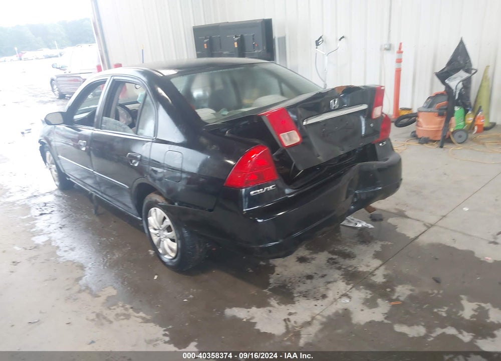 2002 HONDA CIVIC LX VIN: 2HGES16562H603835