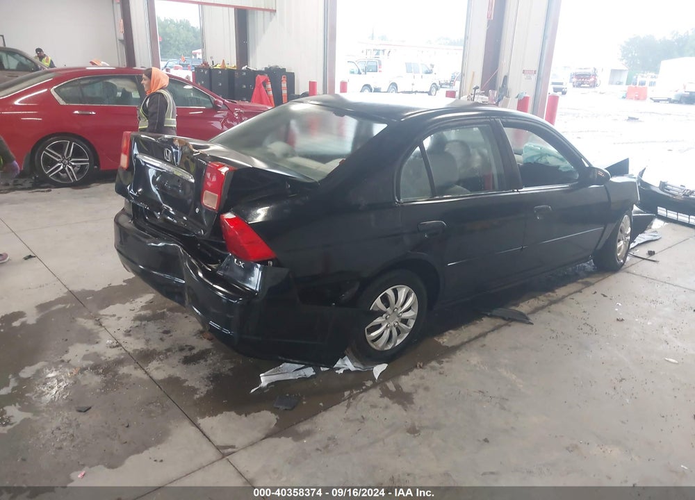 2002 HONDA CIVIC LX VIN: 2HGES16562H603835