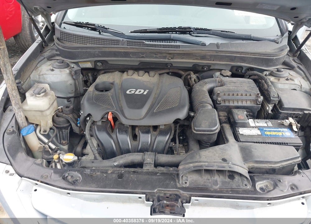 2011 HYUNDAI SONATA GLS VIN: 5NPEB4AC9BH111345