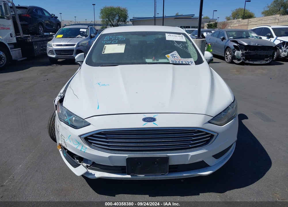 2018 FORD FUSION HYBRID S VIN: 3FA6P0UU1JR154470