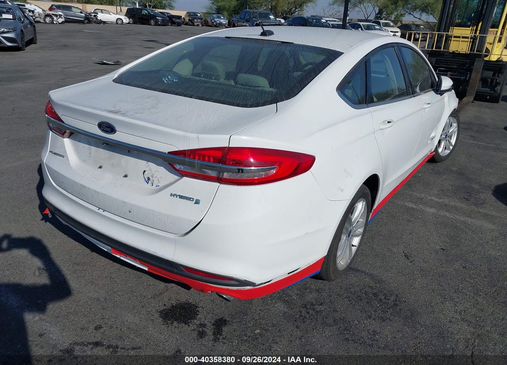 2018 FORD FUSION HYBRID S VIN: 3FA6P0UU1JR154470