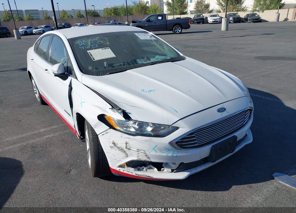 2018 FORD FUSION HYBRID S VIN: 3FA6P0UU1JR154470