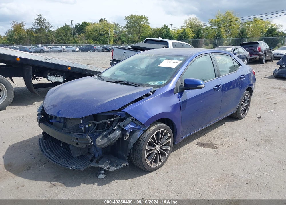 2014 TOYOTA COROLLA S PLUS VIN: 2T1BURHE3EC002470