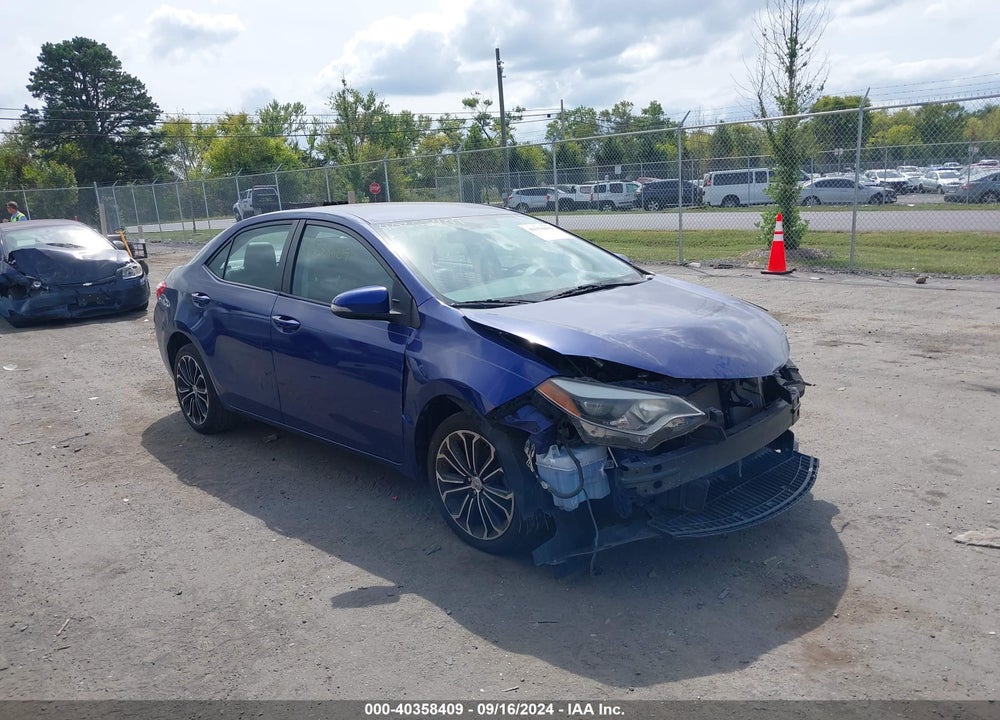 2014 TOYOTA COROLLA S PLUS VIN: 2T1BURHE3EC002470