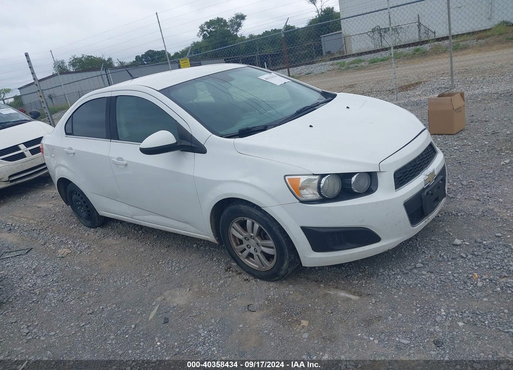 2013 CHEVROLET SONIC LT AUTO VIN: 1G1JC5SH2D4177281