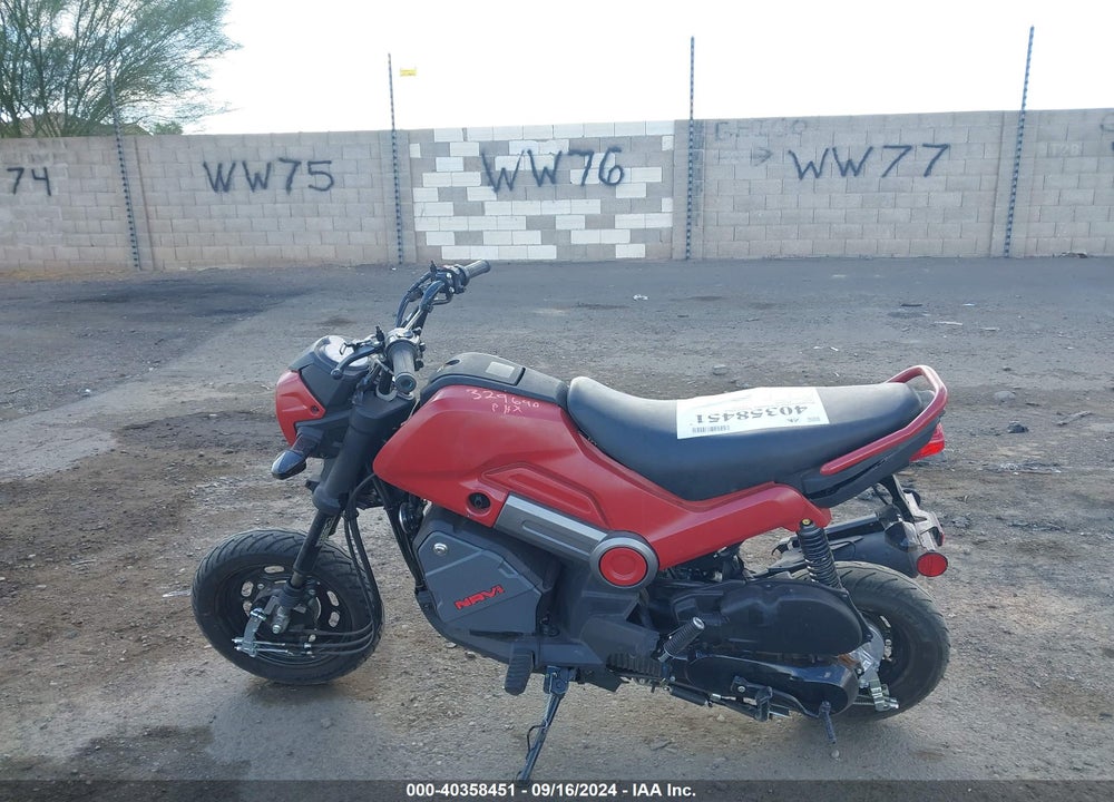 2022 HONDA NVA110 B VIN: 3H1JK0701ND006510