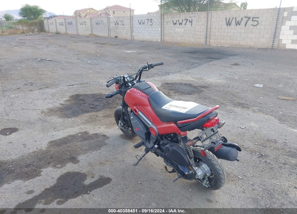 2022 HONDA NVA110 B VIN: 3H1JK0701ND006510