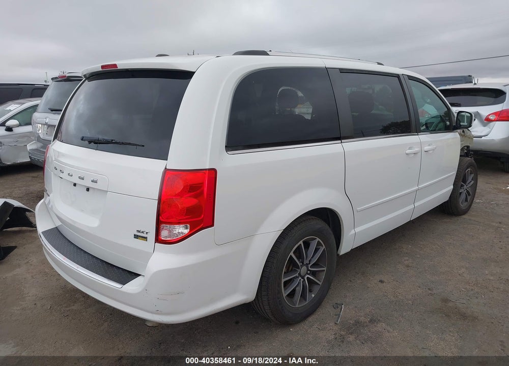 2017 DODGE GRAND CARAVAN SXT VIN: 2C4RDGCGXHR735650