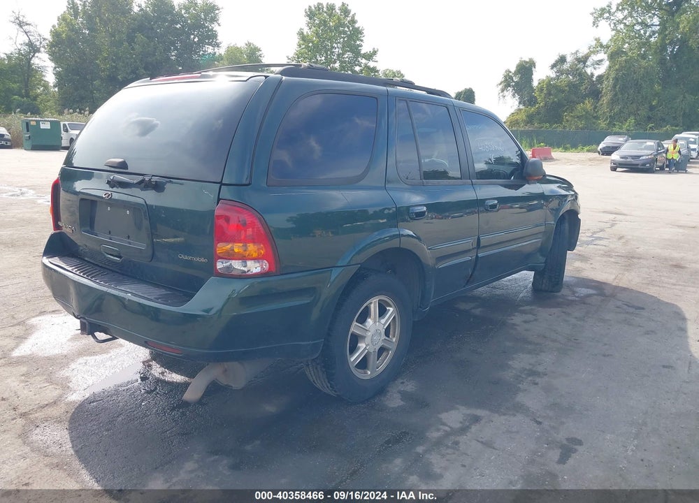 2002 OLDSMOBILE BRAVADA VIN: 1GHDT13S822354197