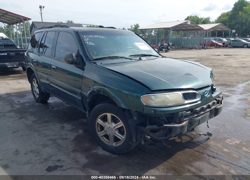 2002 OLDSMOBILE BRAVADA VIN: 1GHDT13S822354197