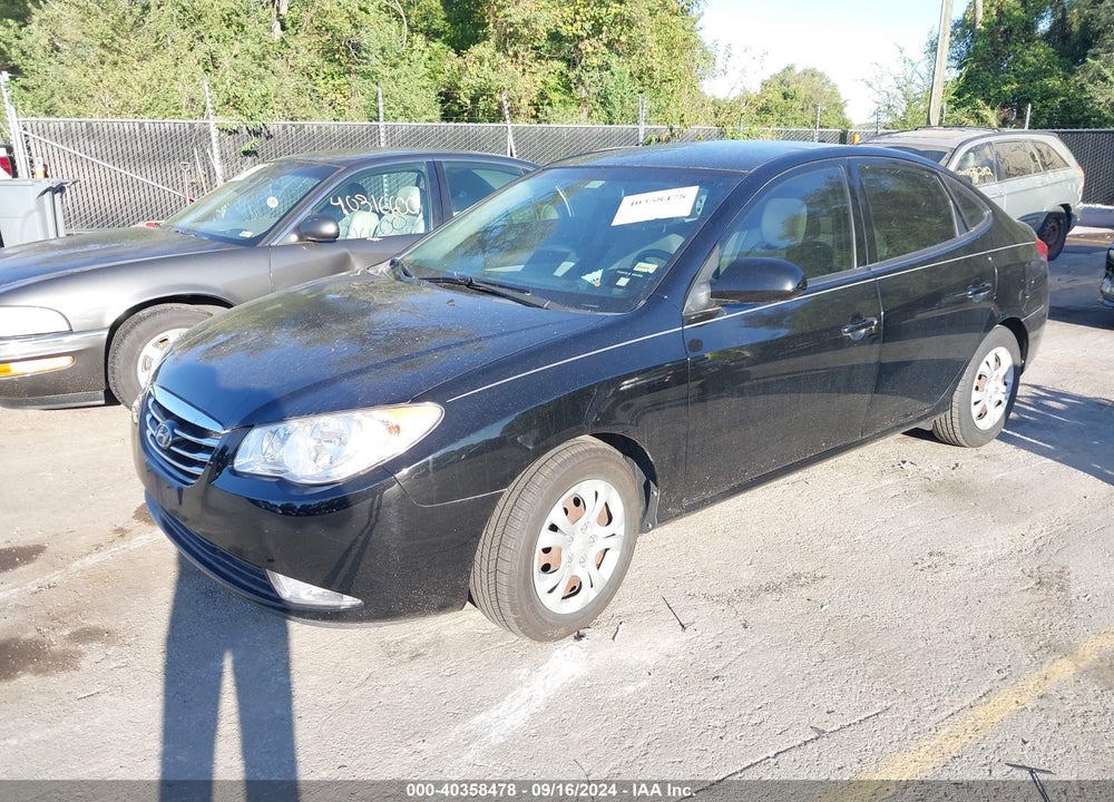 2010 HYUNDAI ELANTRA GLS VIN: KMHDU4AD9AU079429