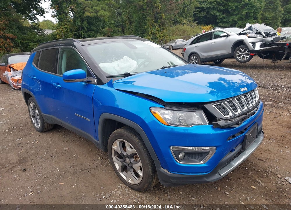 2018 JEEP COMPASS LIMITED 4X4 VIN: 3C4NJDCB9JT307601